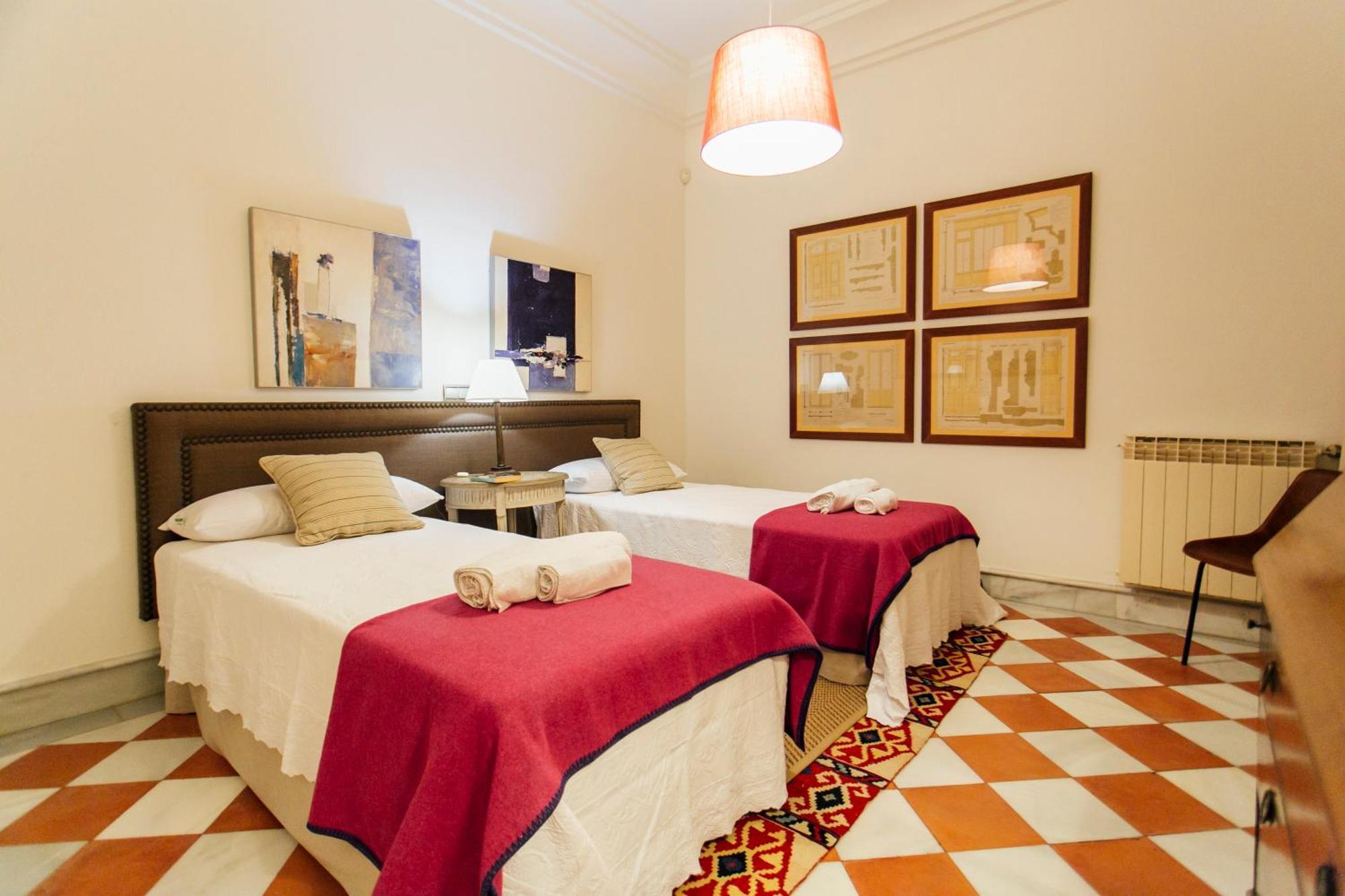 Aparthotel Casa Patio del Siglo XIX Siviglia Camera foto